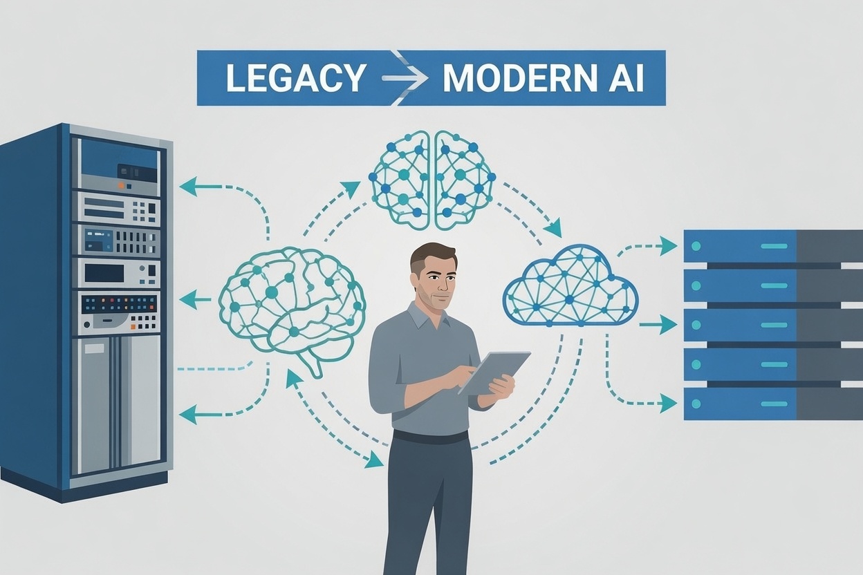 Legacy systems moving to modern AI